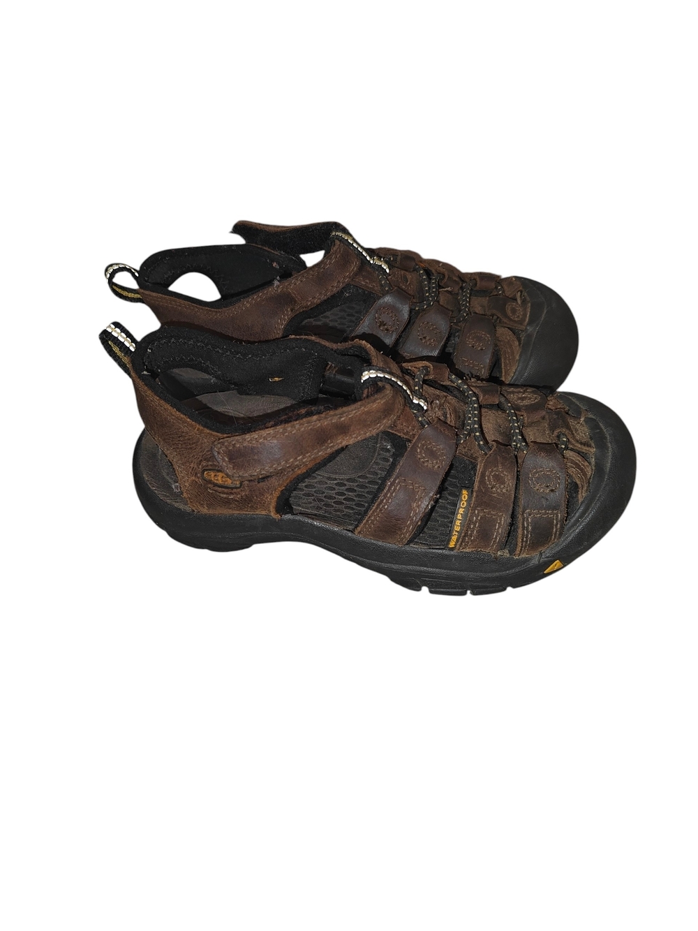 KEEN Newport H2 sandals in Brown Leather Size 13c